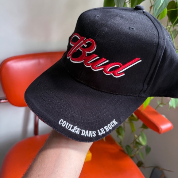 vintage BUD Beer baseball cap hat budweiser - Picture 3 of 8